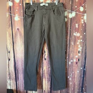 Brody Jeans Jackson Straight Fit Brown Denim Pants 32x32